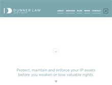 Tablet Screenshot of dunnerlaw.com